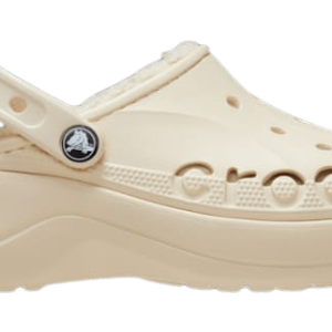 Crocs Baya Platfom Lined Clogs Winter White