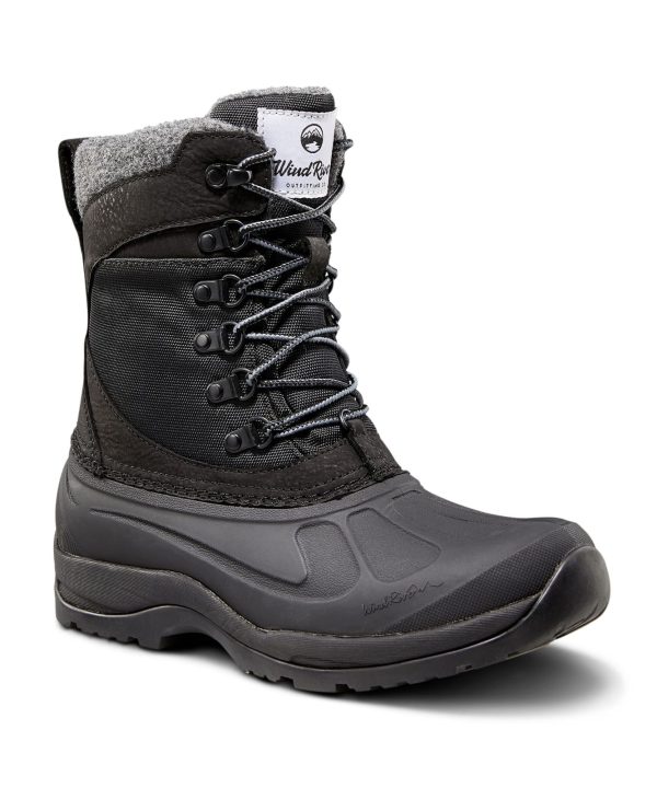 Wind River BlackComb IceFX Water Repellent Iace Up