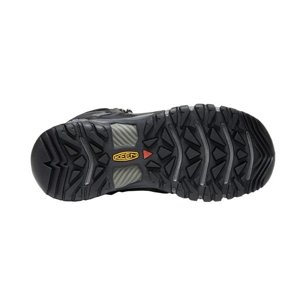 Bota Keen Ridge Flex Mid Wp Black - Imagen 4