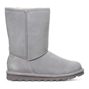 Bearpaw Elle Short Winter Boots Grey