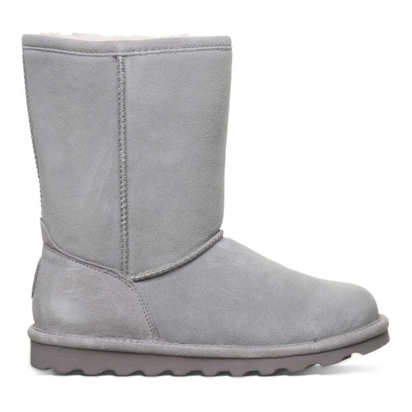 Bearpaw Elle Short Winter Boots Grey