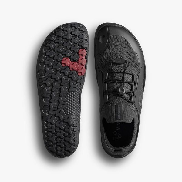 Vivobarefoot Primus Trail Knit FG Black - Imagen 3