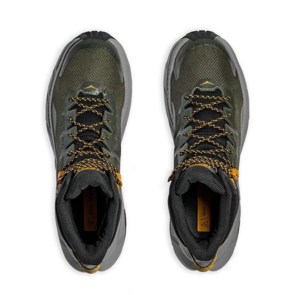 Hoka M Trail Code Verde Olivo Caña - Imagen 3