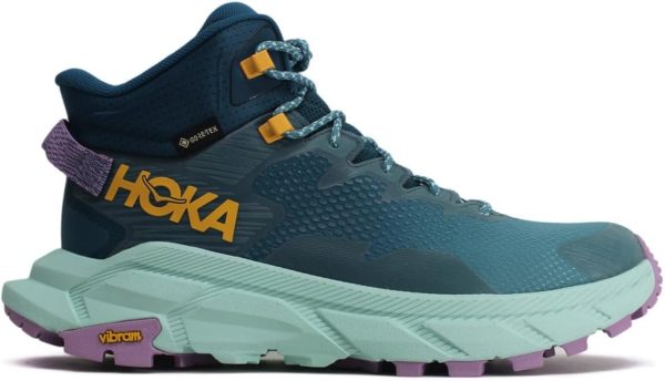 Hoka Trail Code GTX Blue & Turquesa Caña