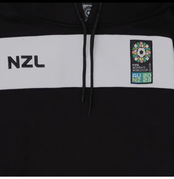 Polerones Fifa Unisex Negro C/blanco Niño - Imagen 3