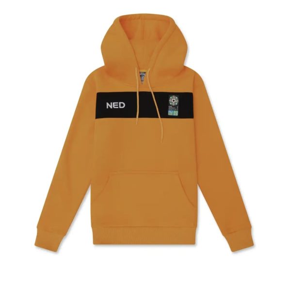 Polerones Fifa Unisex Naranjo Kids