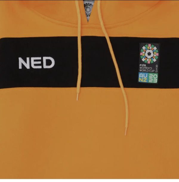 Polerones Fifa Unisex Naranjo Kids - Imagen 3