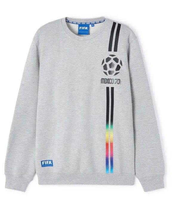 Polerones Fifa Adulto Gris S/gorro