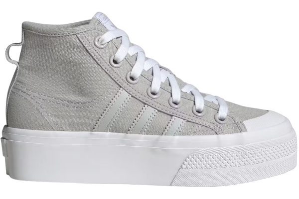 Adidas Nizza Platform Mid Grey