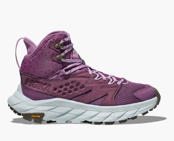 Hoka W Anacapa Breeze Mid Caña Purpure
