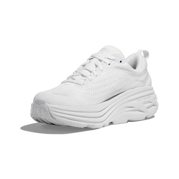 Hoka Bondi 8 White - Imagen 2