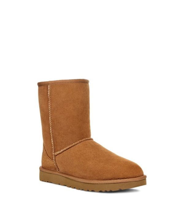 Bota Woman Classic Shorts II Camel Kids - Imagen 3