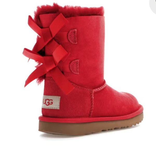 Bota Woman Bailey Bow II Red Kids - Imagen 3