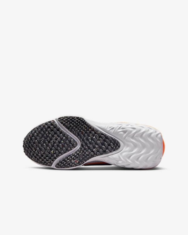 NIKE RUN FLOW BIG KIDS GREY Y PURPLE - Imagen 5