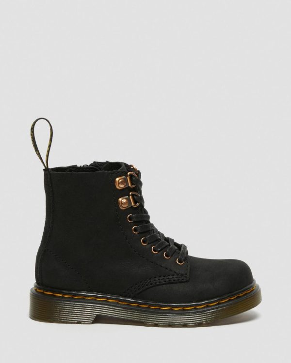 Dr Martens 1460 Pascal Black Kids - Imagen 2
