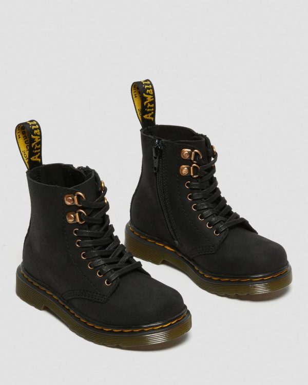 Dr Martens 1460 Pascal Black Kids - Imagen 3