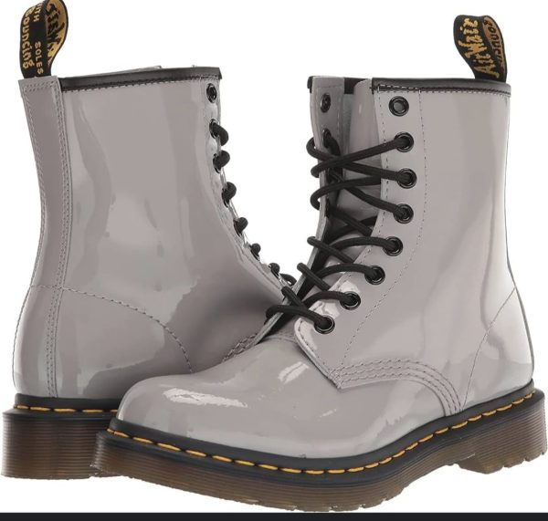 Dr. Martens 1460 Patent Lamper Grey - Imagen 2