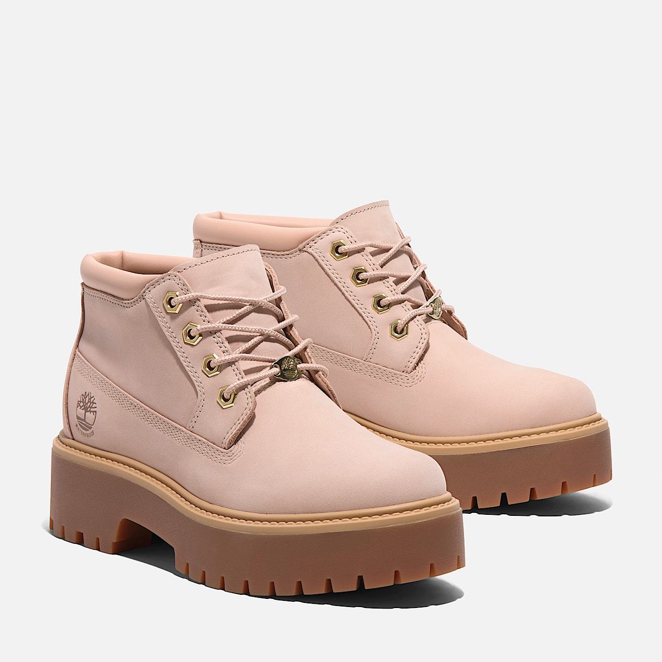 Timberland Tnone Street Mid Rosa Pastel - Imagen 2